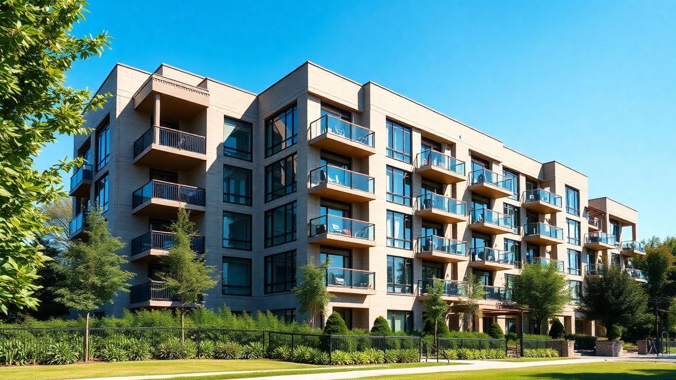 Luxury apartment building in Bandra